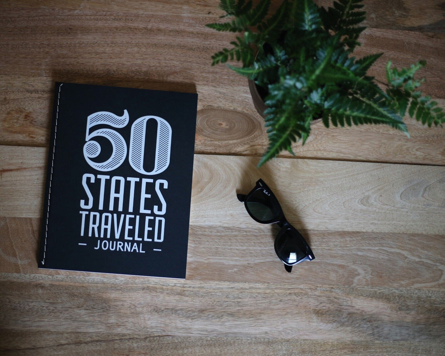 50 States Traveled Journal